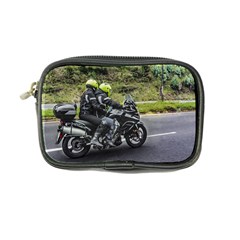 Motorcycles Riders At Avenue Coin Purse by dflcprints