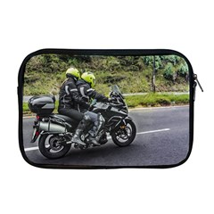 Motorcycles Riders At Avenue Apple Macbook Pro 17  Zipper Case