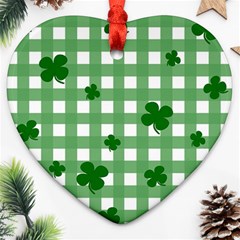 Clover Pattern Ornament (heart) by Valentinaart