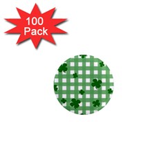 Clover Pattern 1  Mini Magnets (100 Pack)  by Valentinaart