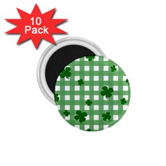 Clover Pattern 1 75  Magnets (10 Pack)  by Valentinaart