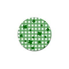 Clover Pattern Golf Ball Marker by Valentinaart