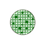 Clover pattern Hat Clip Ball Marker Front