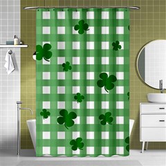 Clover Pattern Shower Curtain 48  X 72  (small)  by Valentinaart