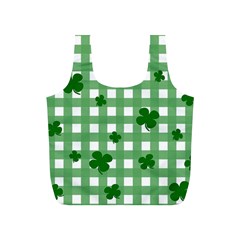 Clover Pattern Full Print Recycle Bags (s)  by Valentinaart