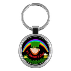 St  Patrick s Day Key Chains (round)  by Valentinaart