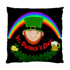 St  Patrick s Day Standard Cushion Case (two Sides) by Valentinaart