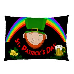 St  Patrick s Day Pillow Case by Valentinaart