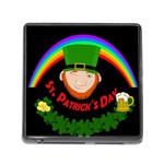 St. Patrick s day Memory Card Reader (Square) Front