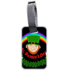 St  Patrick s Day Luggage Tags (two Sides) by Valentinaart