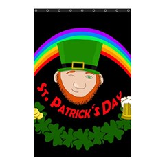 St  Patrick s Day Shower Curtain 48  X 72  (small)  by Valentinaart