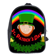 St  Patrick s Day School Bags (xl)  by Valentinaart