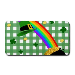 St  Patrick s Day Rainbow Medium Bar Mats by Valentinaart