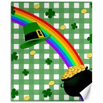 St. Patrick s day rainbow Canvas 11  x 14   10.95 x13.48  Canvas - 1