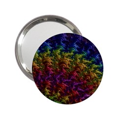 Fractal Art Design Colorful 2 25  Handbag Mirrors