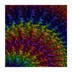 Fractal Art Design Colorful Medium Glasses Cloth (2-side)