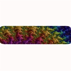 Fractal Art Design Colorful Large Bar Mats