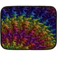 Fractal Art Design Colorful Double Sided Fleece Blanket (mini)  by Nexatart