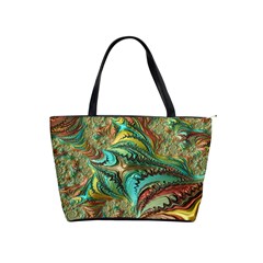 Fractal Artwork Pattern Digital Shoulder Handbags by Nexatart