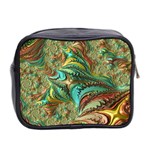 Fractal Artwork Pattern Digital Mini Toiletries Bag 2-Side Back