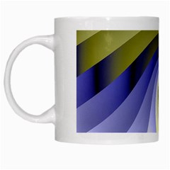 Fractal Eye Fantasy Digital White Mugs by Nexatart