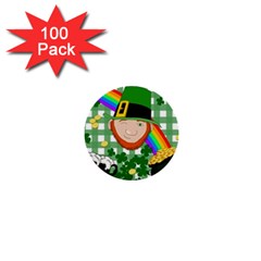 Lucky Irish 1  Mini Buttons (100 Pack)  by Valentinaart