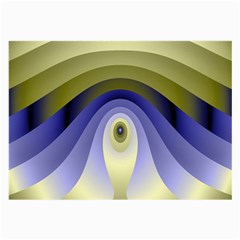 Fractal Eye Fantasy Digital Large Glasses Cloth (2-side) by Nexatart