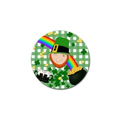 Lucky Irish Golf Ball Marker by Valentinaart