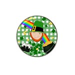 Lucky Irish Hat Clip Ball Marker (4 pack) Front