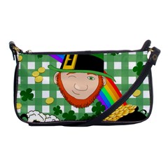 Lucky Irish Shoulder Clutch Bags by Valentinaart