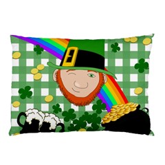 Lucky Irish Pillow Case (two Sides) by Valentinaart