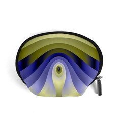 Fractal Eye Fantasy Digital Accessory Pouches (small)  by Nexatart