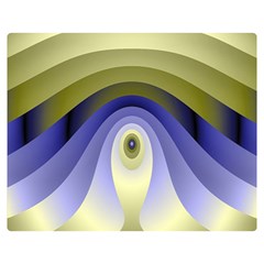 Fractal Eye Fantasy Digital Double Sided Flano Blanket (medium)  by Nexatart