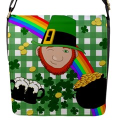 Lucky Irish Flap Messenger Bag (s) by Valentinaart