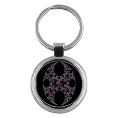 Fractal Complexity Geometric Key Chains (round) 