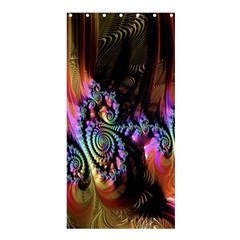 Fractal Colorful Background Shower Curtain 36  X 72  (stall) 