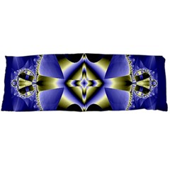 Fractal Fantasy Blue Beauty Body Pillow Case (dakimakura)