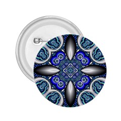 Fractal Cathedral Pattern Mosaic 2 25  Buttons