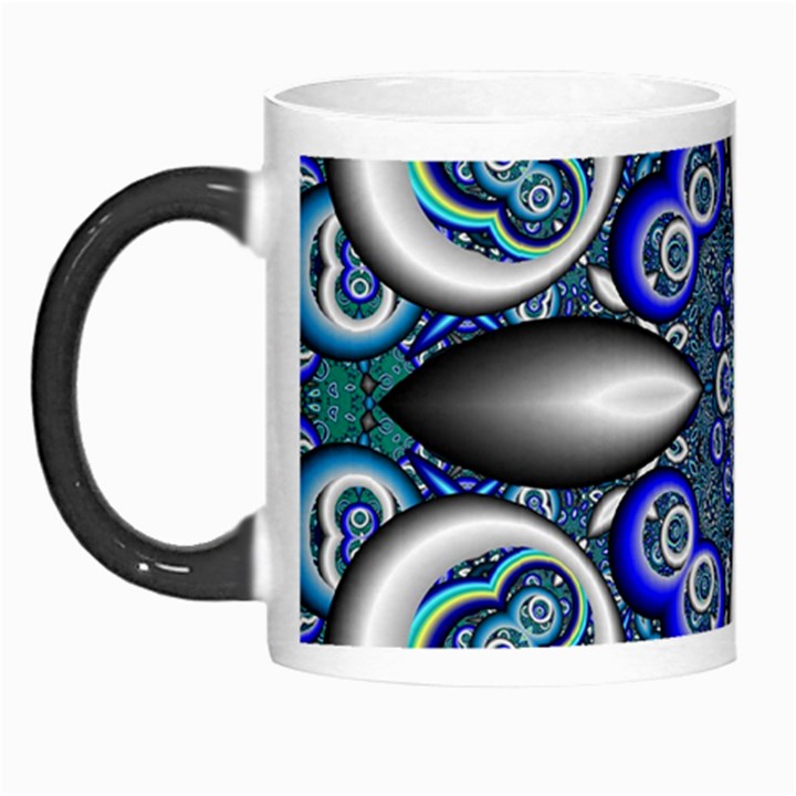 Fractal Cathedral Pattern Mosaic Morph Mugs