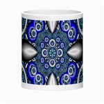 Fractal Cathedral Pattern Mosaic Morph Mugs Center