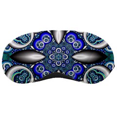 Fractal Cathedral Pattern Mosaic Sleeping Masks by Nexatart