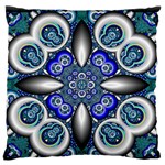 Fractal Cathedral Pattern Mosaic Standard Flano Cushion Case (One Side) Front