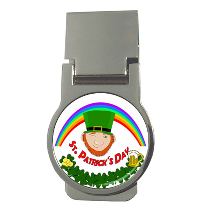 St. Patrick Money Clips (Round) 