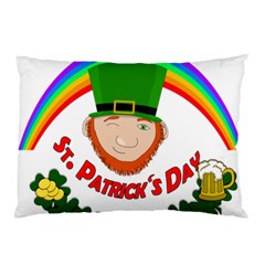 St  Patrick Pillow Case (two Sides) by Valentinaart