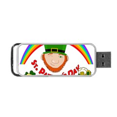 St  Patrick Portable Usb Flash (one Side) by Valentinaart