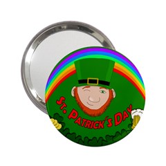 St  Patrick s Day 2 25  Handbag Mirrors by Valentinaart