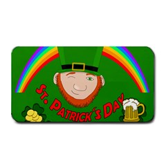 St  Patrick s Day Medium Bar Mats by Valentinaart