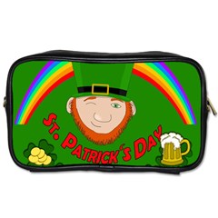 St  Patrick s Day Toiletries Bags 2-side by Valentinaart