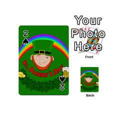 St  Patrick s Day Playing Cards 54 (mini)  by Valentinaart