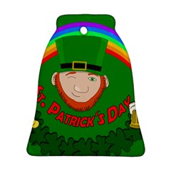 St  Patrick s Day Bell Ornament (two Sides) by Valentinaart